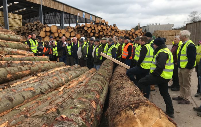 Alan Crowe discusses the different timbers they purchase for the mill and the focus on quality