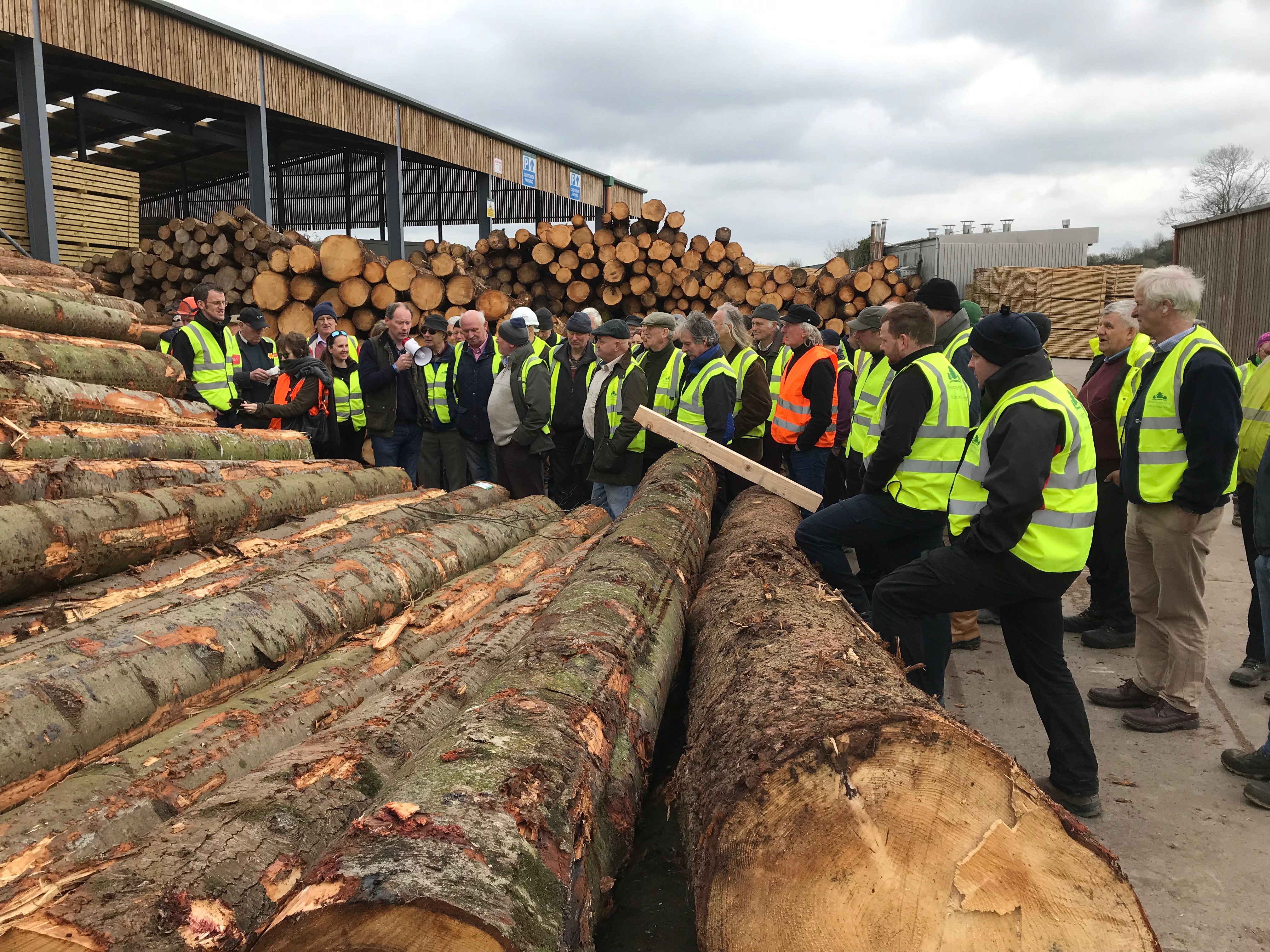 Alan Crowe discusses the different timbers they purchase for the mill and the focus on quality